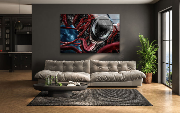 Marvel Venom Tempered Glass Wall Art - MyPhotoStation