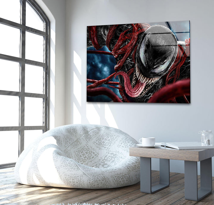 Marvel Venom Unique Modern Glass Wall Art Decor