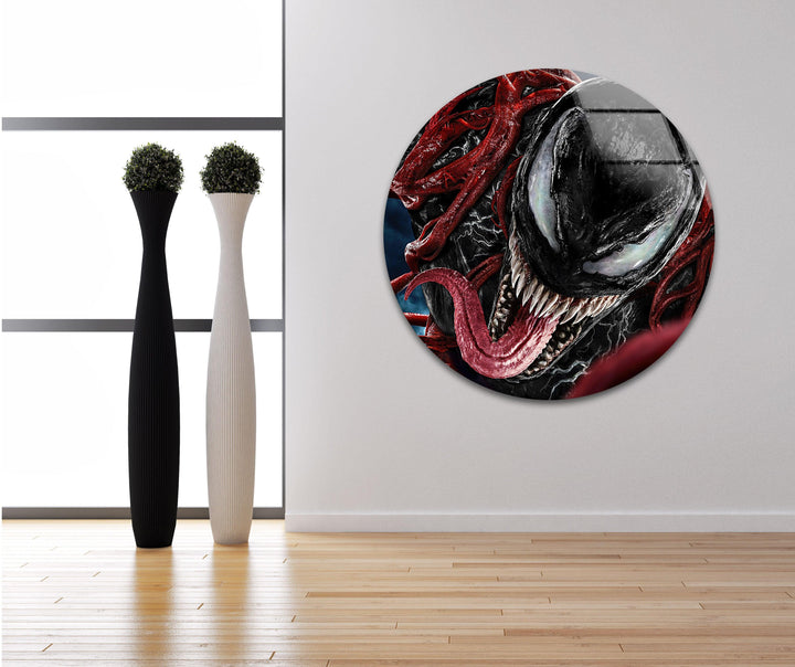Marvel Venom Tempered Glass Wall Art - MyPhotoStation
