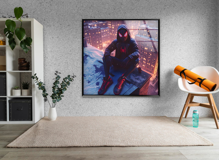 Vibrant superheroes art celebrating the strength and heroism of beloved icons

