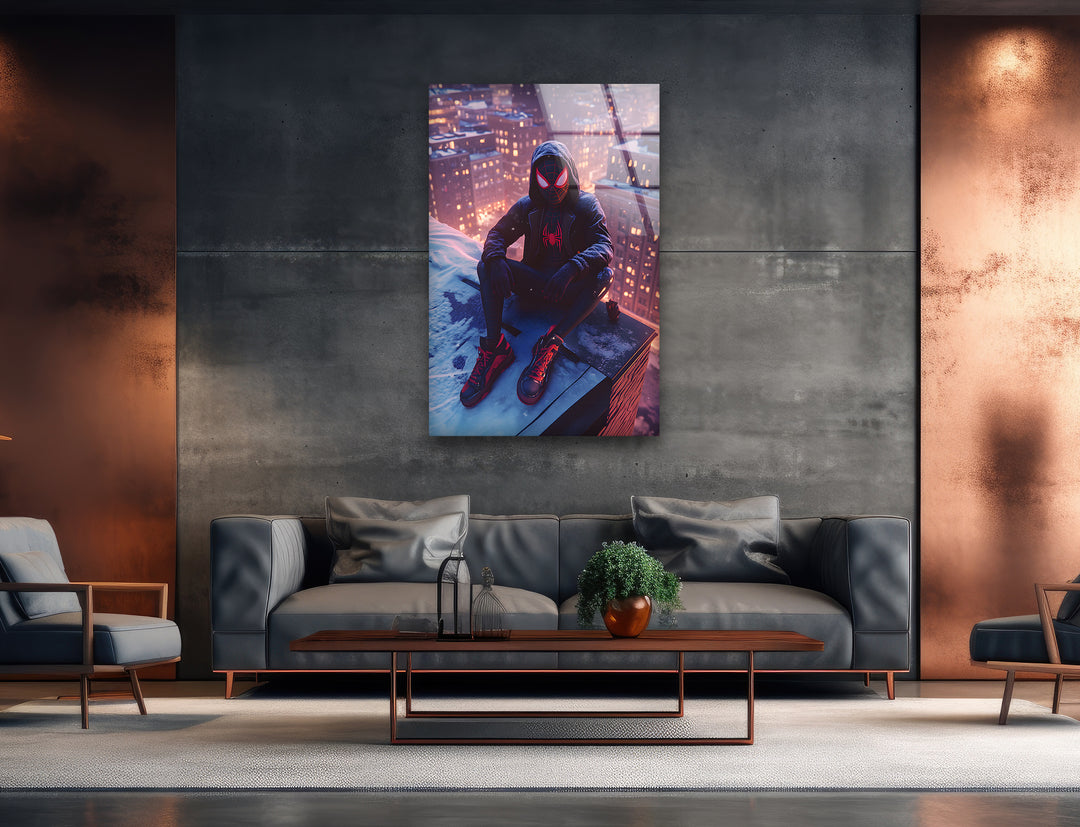 Superheroes art showcasing iconic characters brought to life with bold and vibrant designs
