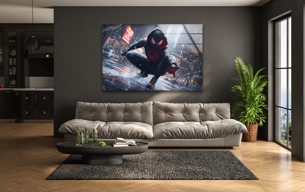 Superheroes artwork highlighting famous characters with vivid colors and imaginative details

