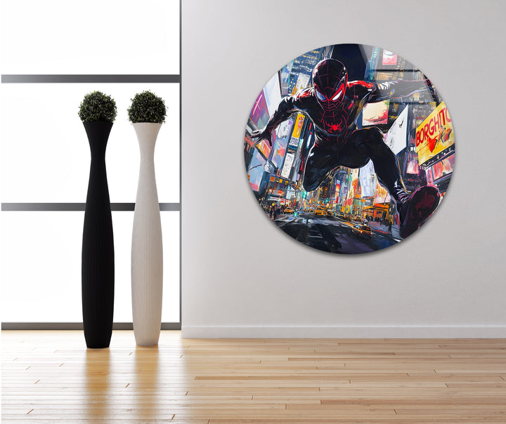 Vibrant superheroes art celebrating the strength and heroism of beloved icons
