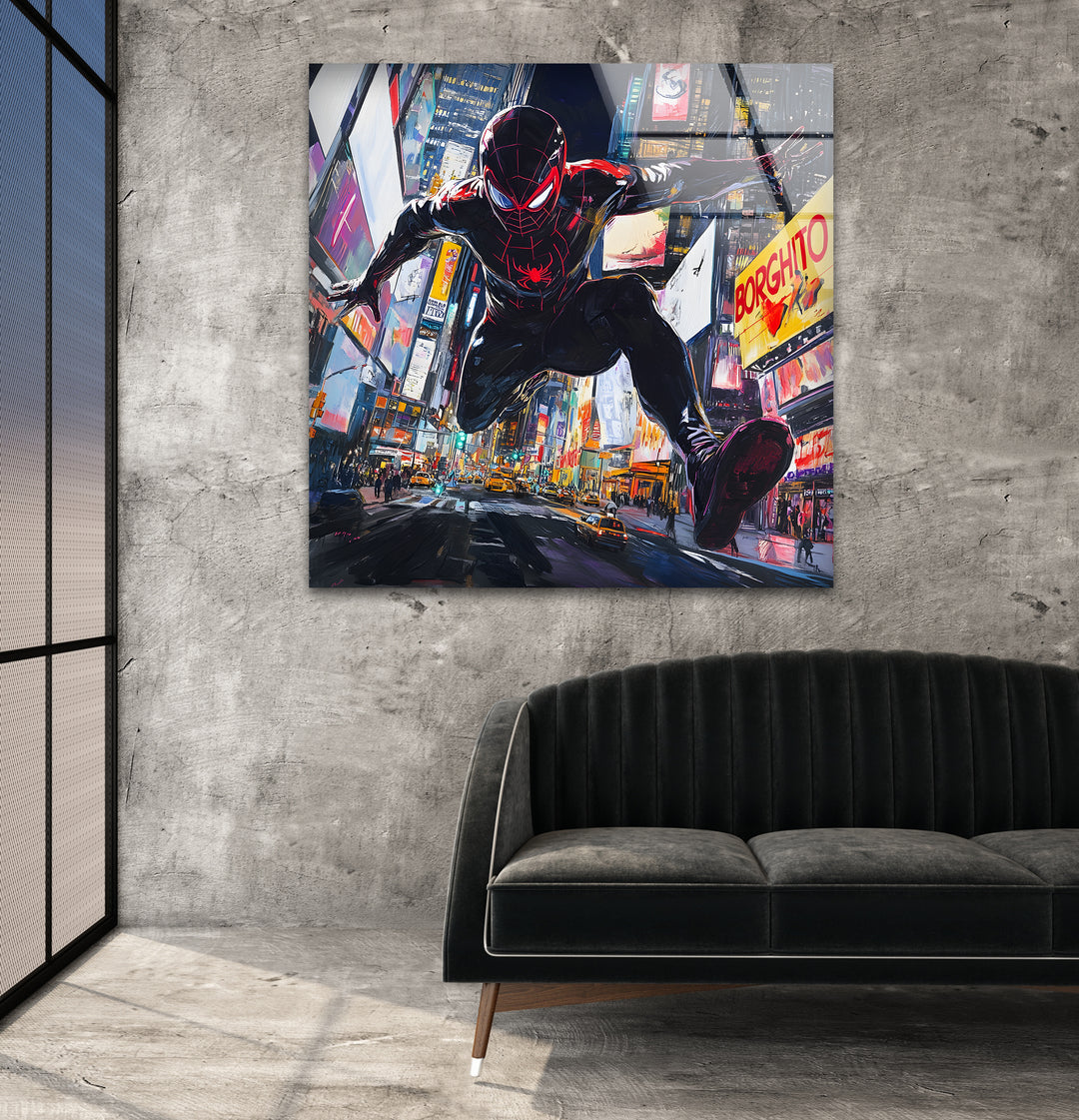 Eye-catching superheroes artwork designed to bring excitement and dynamic energy to any room
