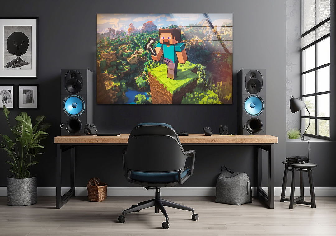 Video game art prints highlighting epic moments and characters from legendary gaming franchises



