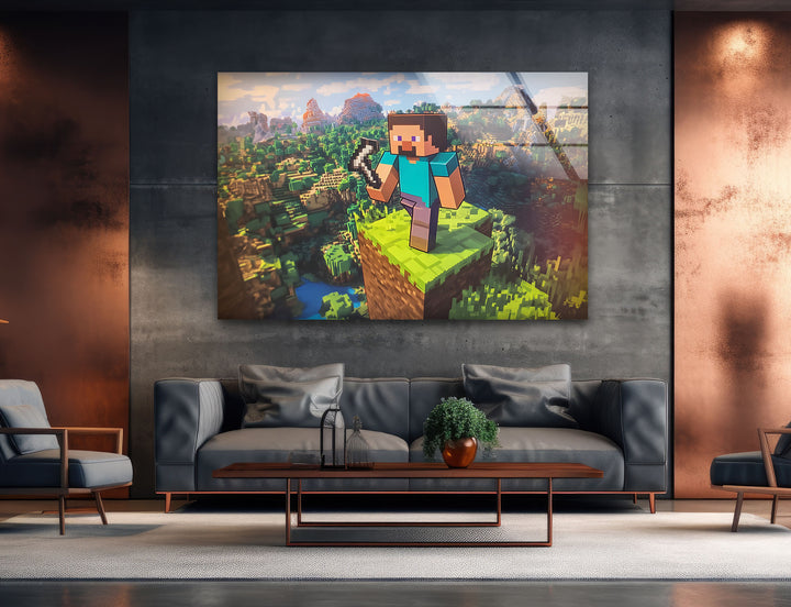 Gaming decor designed for fans of video games, blending creativity with immersive visuals

