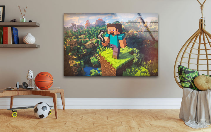 Gaming art prints capturing the essence of adventure and action from iconic video game worlds

