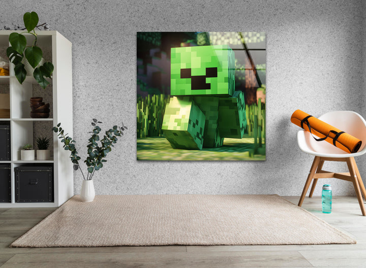 Gaming decor designed for fans of video games, blending creativity with immersive visuals
