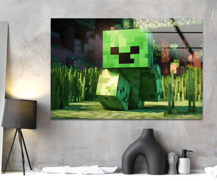 Gaming art inspired by legendary video games, perfect for creating a bold gamer wall decor
