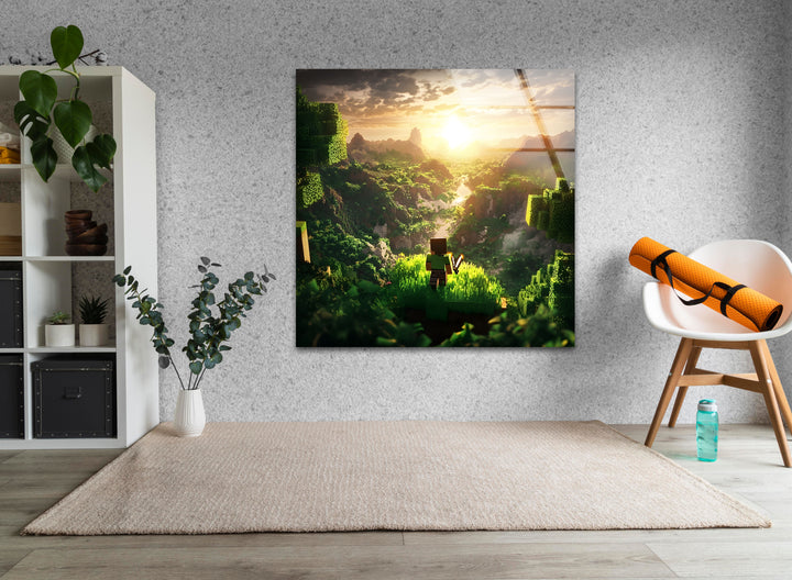 Gaming art prints blending vivid colors and imaginative designs for the ultimate gaming decor style
