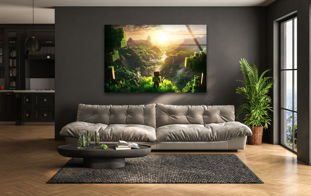 Video game art highlighting detailed landscapes and creative designs for gaming enthusiasts

