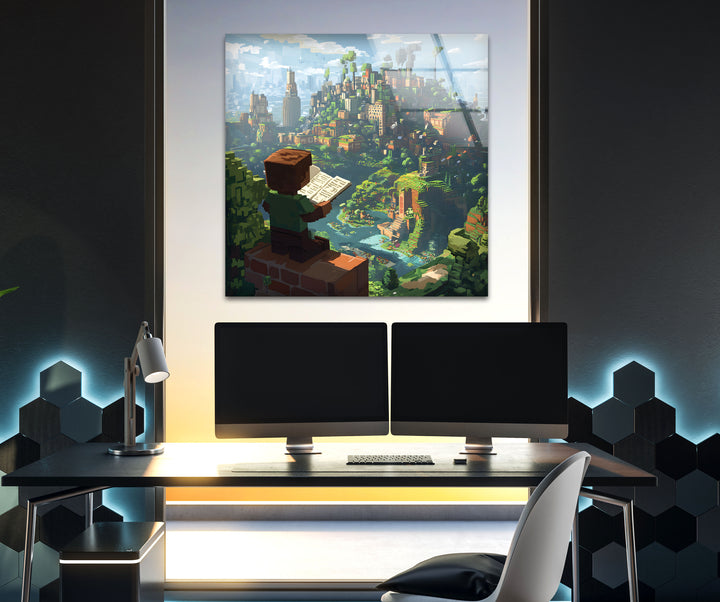 Vibrant gaming art prints designed to capture the excitement and adventure of video games

