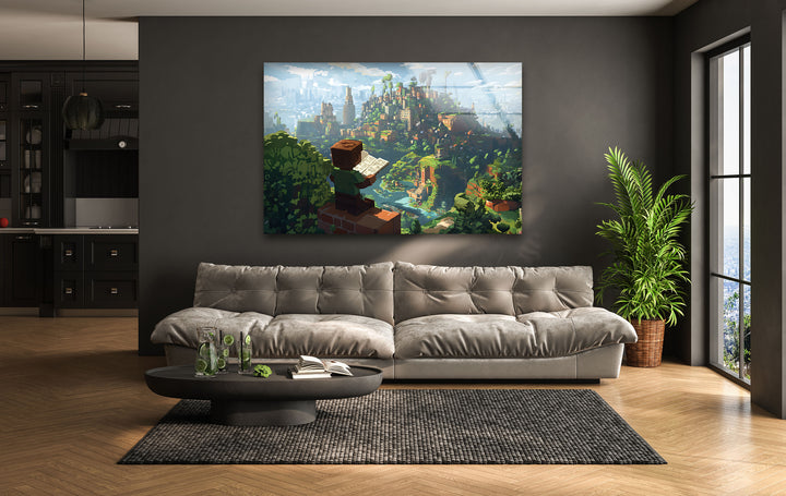Gaming art featuring vibrant and dynamic designs inspired by iconic video games and gamer culture

