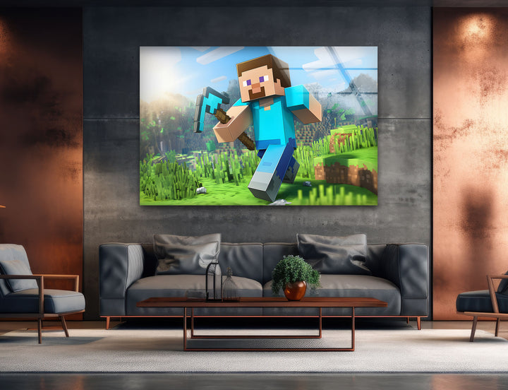 Gaming decor designed for fans of video games, blending creativity with immersive visuals
