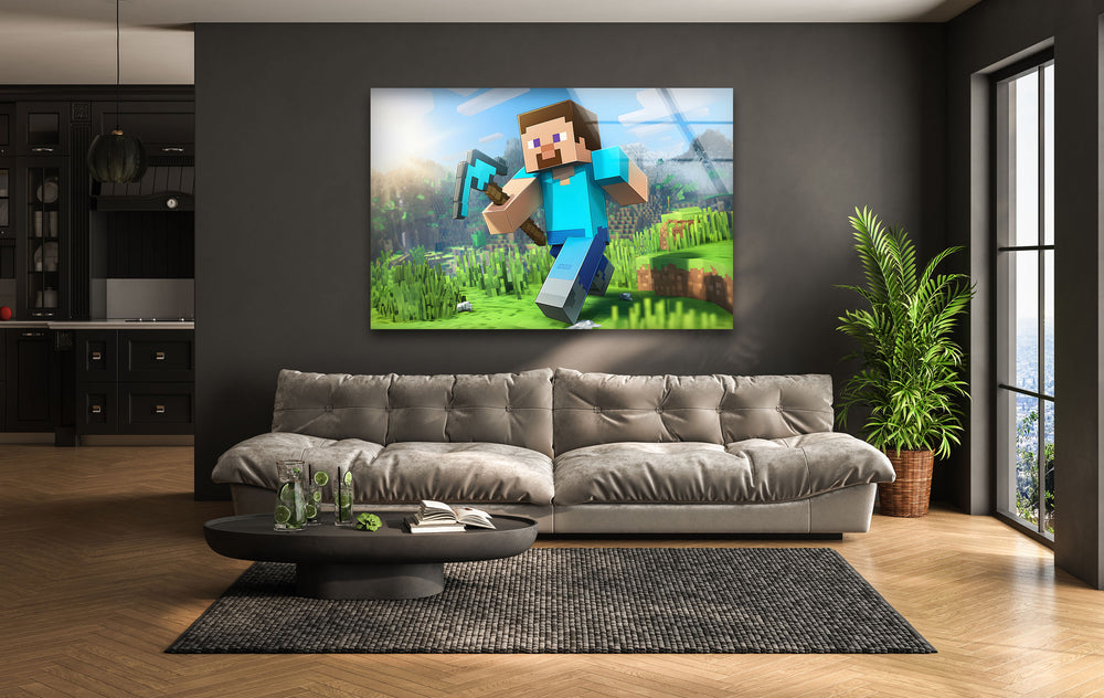 Video game art showcasing immersive worlds and characters perfect for gaming decor enthusiasts
