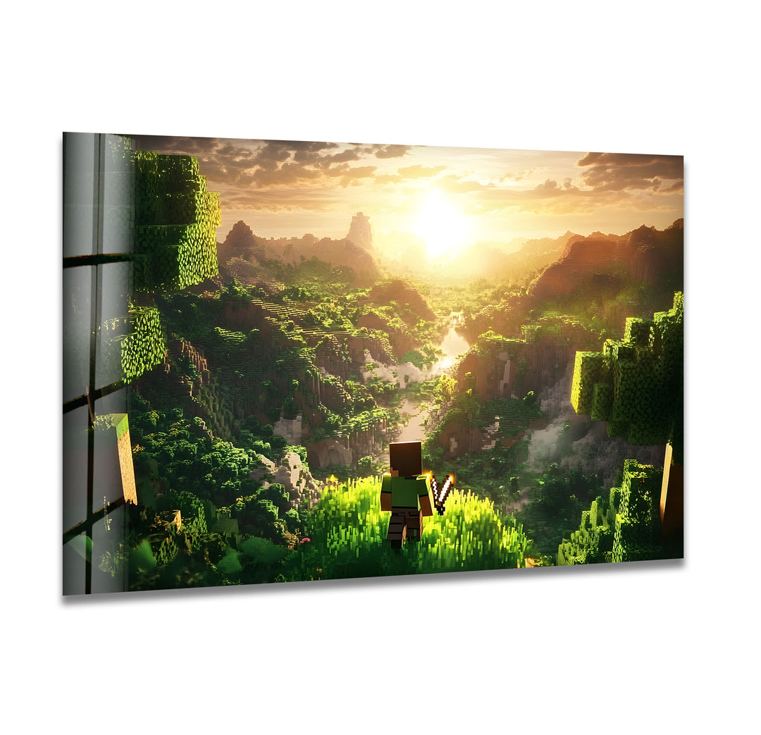 Vibrant gaming art prints designed to capture the excitement and adventure of video games

