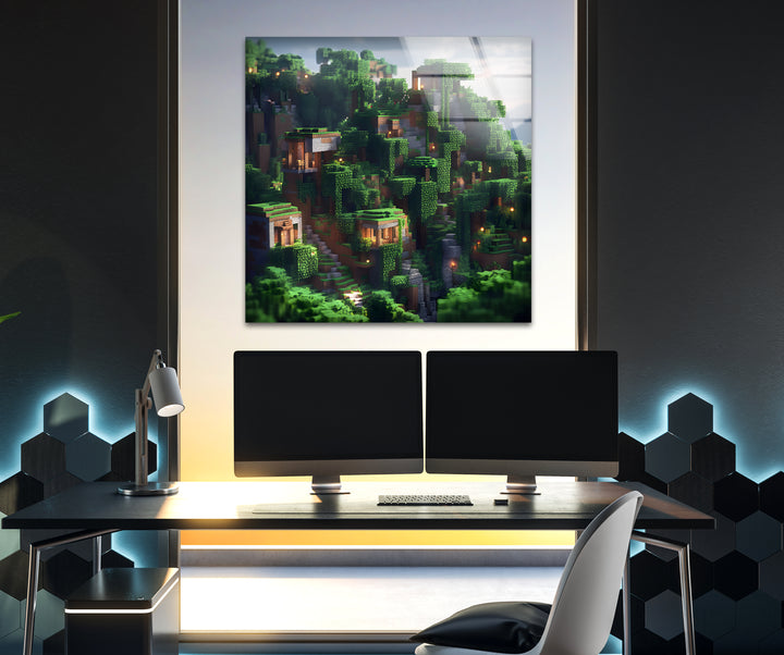 Gaming art prints blending vivid colors and imaginative designs for the ultimate gaming decor style
