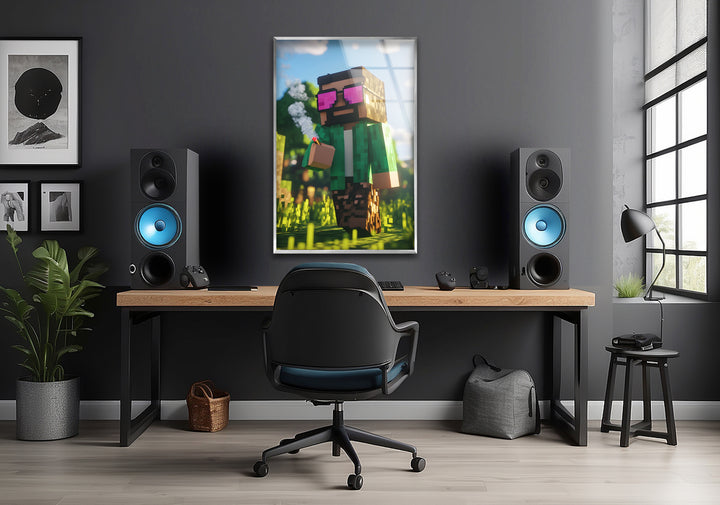 Video game art showcasing immersive worlds and characters perfect for gaming decor enthusiasts
