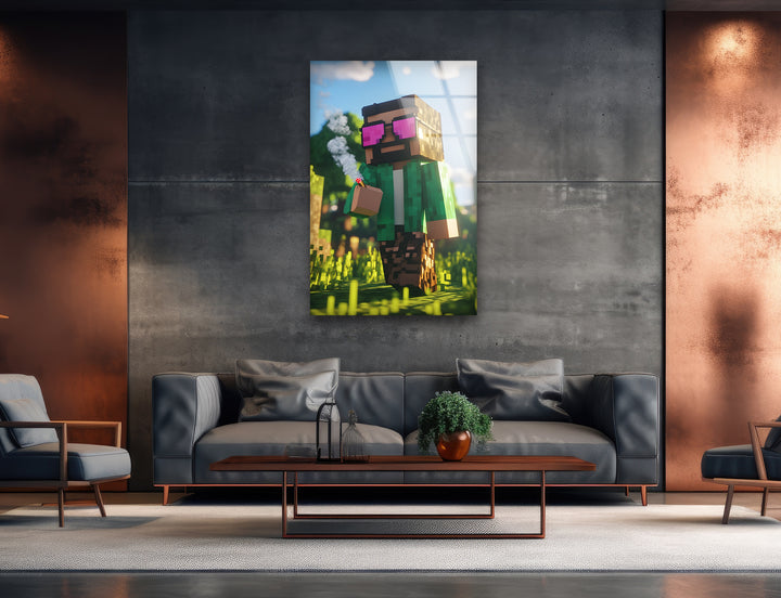Gaming decor that brings the excitement of video games to life with bold and colorful prints
