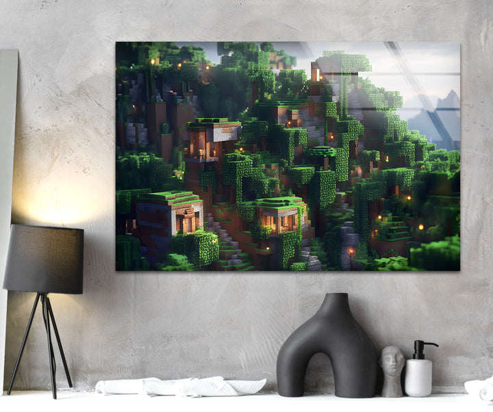 Gaming decor that brings the excitement of video games to life with bold and colorful prints
