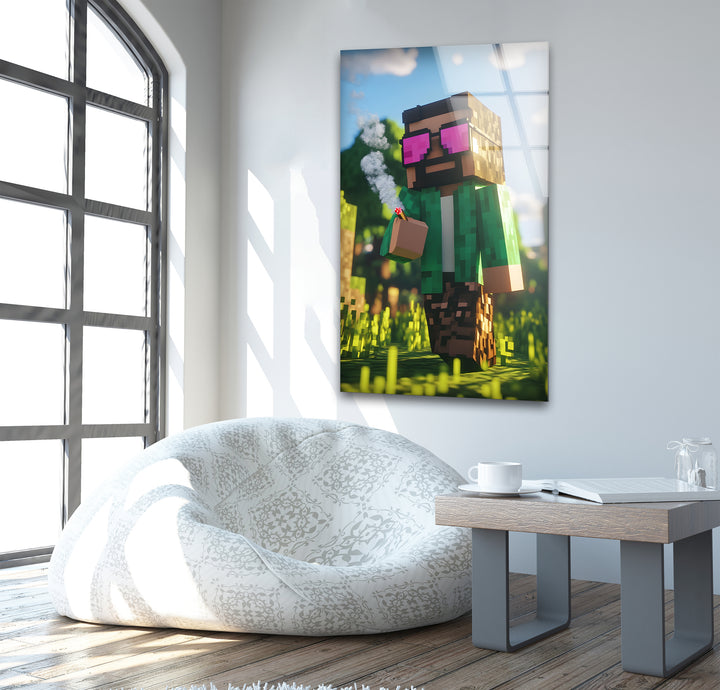Video game art prints highlighting epic moments and characters from legendary gaming franchises
