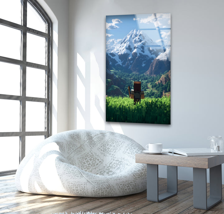 Gaming decor that combines bold colors and intricate artwork to celebrate gamer culture
