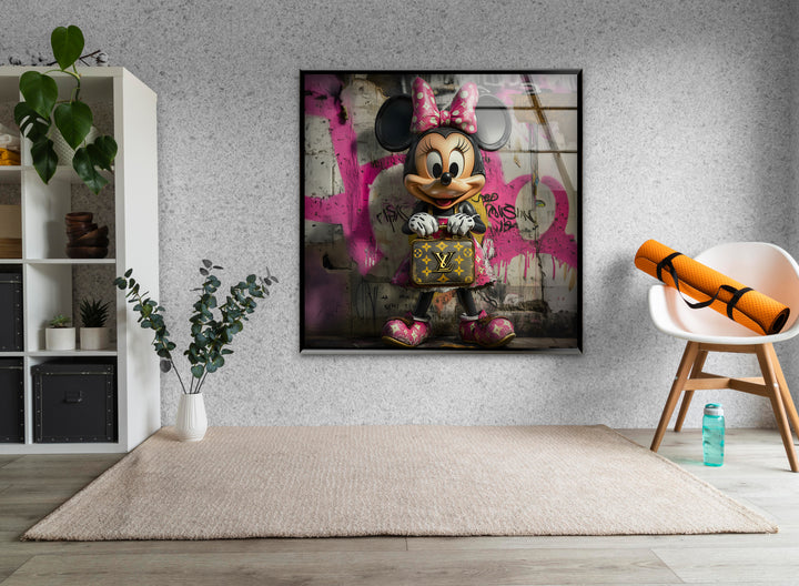 Lively cartoon art showcasing a delightful animated scene filled with motion and creative flair

