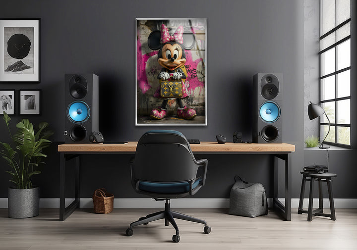 Creative animation art presenting a vibrant cartoon setting filled with unique characters and dynamic energy

