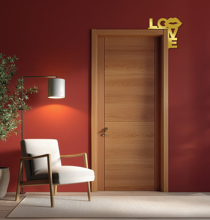 Romantic metal wall art for bedroom or living room décor