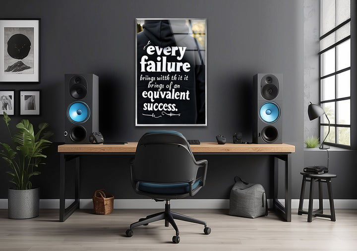 Motivational Sweatshirt Glass Wall Art Glass Printing Wall Art, Print photos on glass
