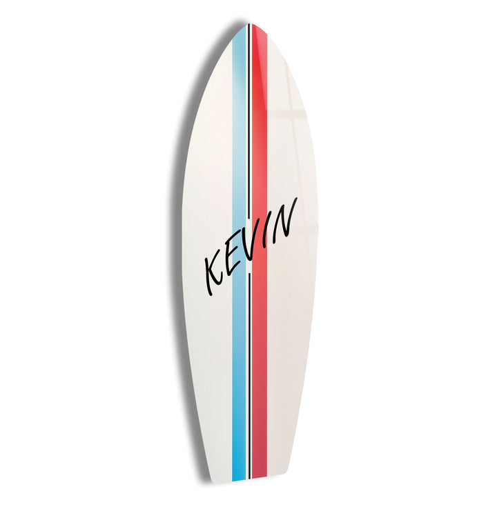 Personalisierte Surfbrett-Wandkunst