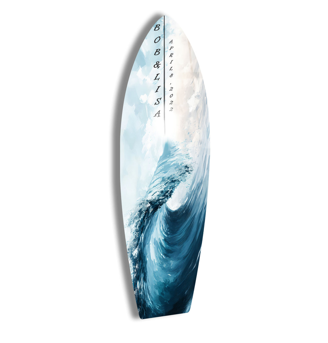 Anpassbare Surfbrett-Wandkunst