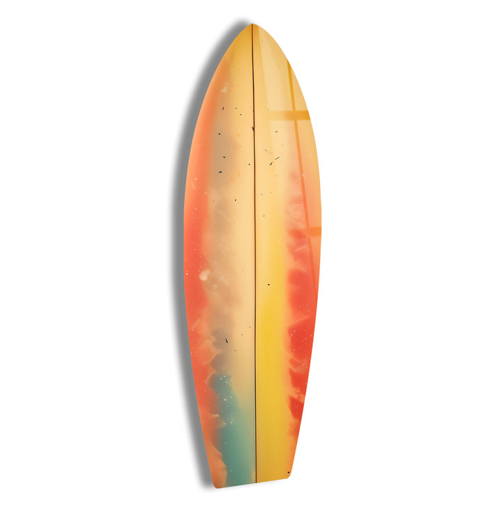 Sanfte Farben Kunst Surfbrett Wandkunst