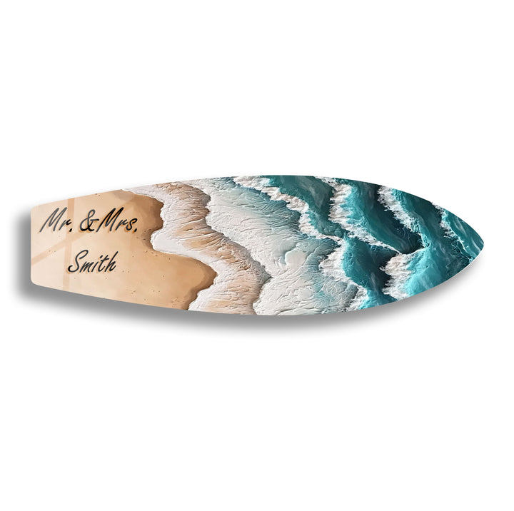 Persönlich angepasste Surfbrett-Wandkunst