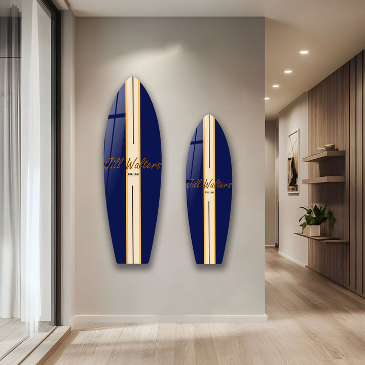 Drucken Sie benutzerdefinierte Surfbrett Wandkunst