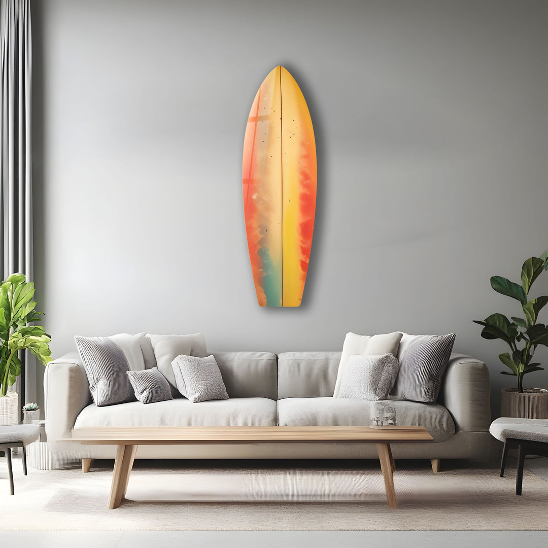 Sanfte Farben Kunst Surfbrett Wandkunst