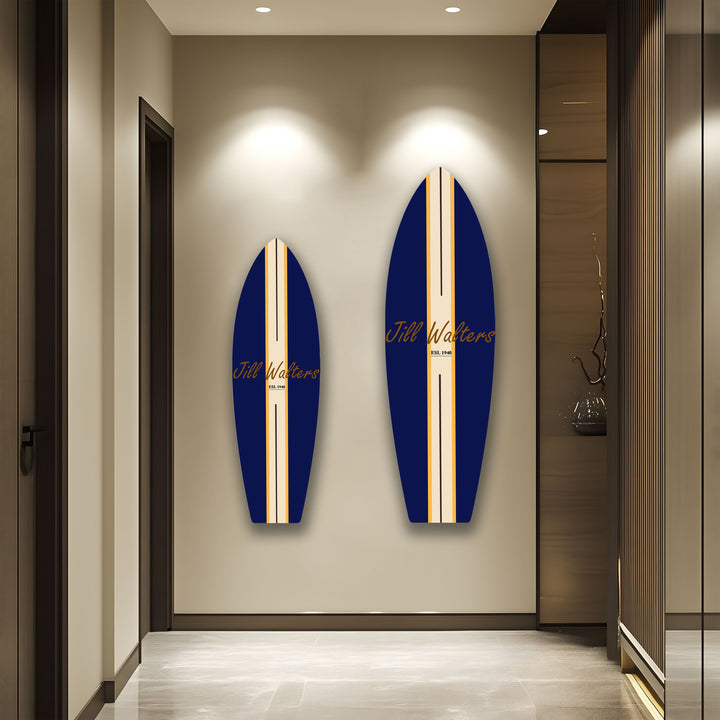 Drucken Sie benutzerdefinierte Surfbrett Wandkunst