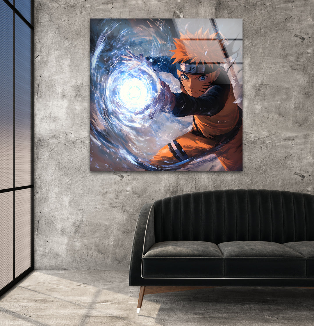 Naruto Skills Glass Wall Art glass photo prints, glass picture prints
