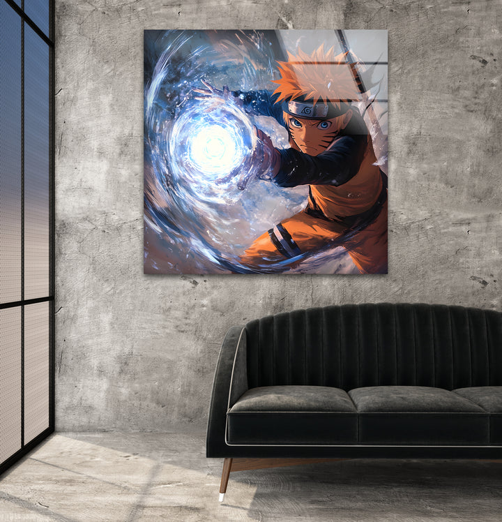 Naruto Skills Glass Wall Art glass photo prints, glass picture prints