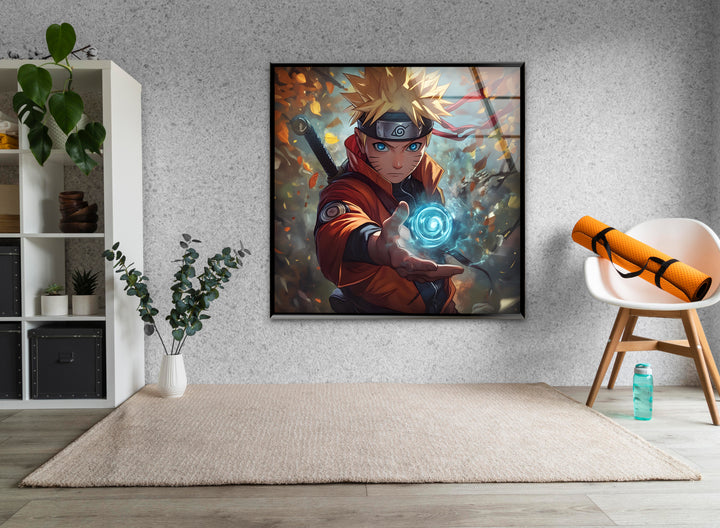 Naruto Magic Glass Wall Art glass pictures for Wall, glass prints wall art