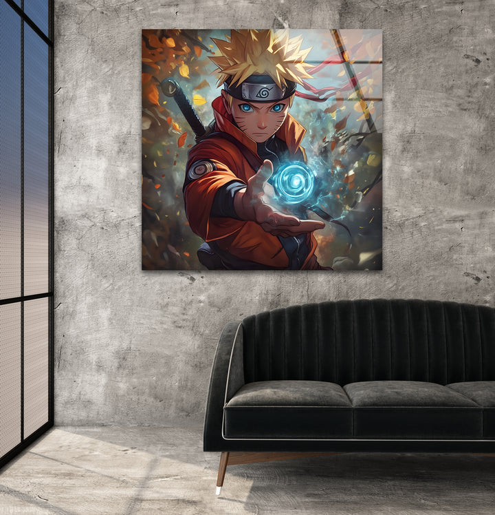 Naruto Magic Glass Wall Art glass image printing, glass prints from photos