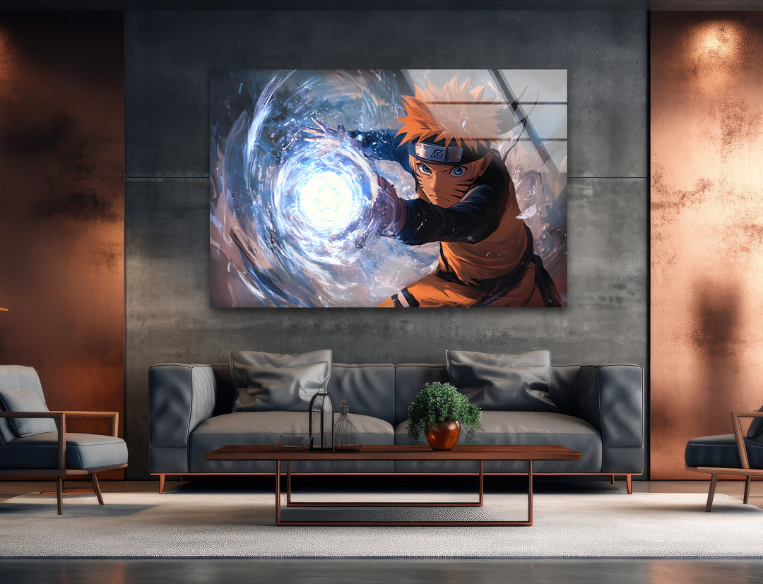Naruto Skills Glass Wall Art glass wall decor, glass wall art decor