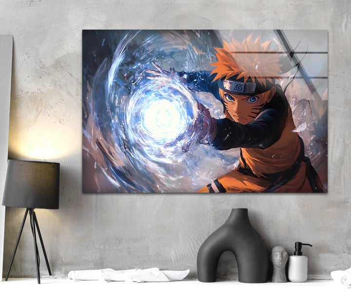 Naruto Skills Glass Wall Art stained glass wall art, stained glass wall decor