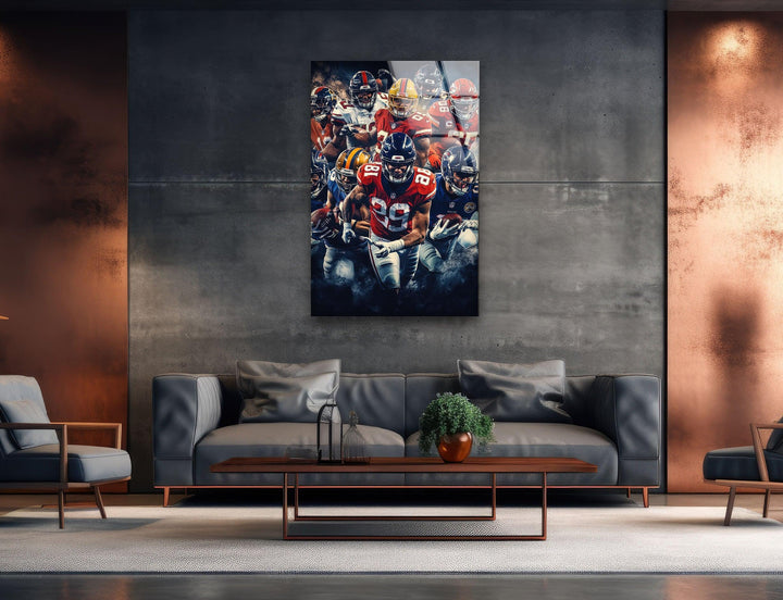 NFL Team Glass Wall Art art glass wall art, glass wall art pictures
