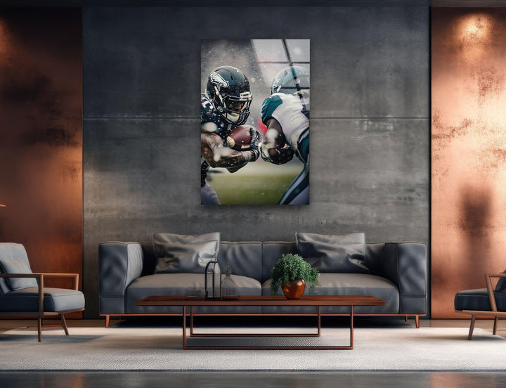 Philadelphia Eagles NFL Glass Wall Art glass photo prints, glass picture prints
