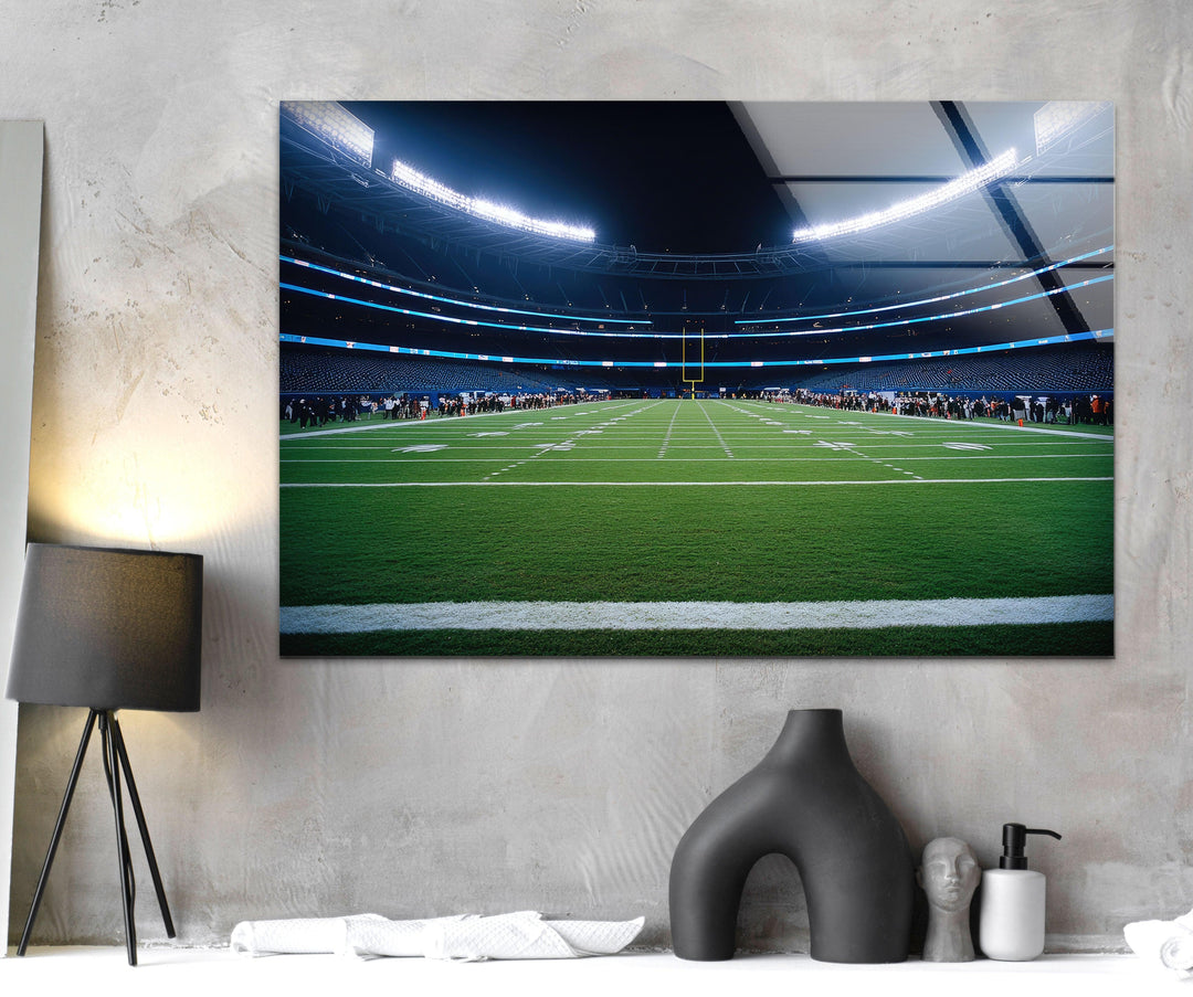 NFL Stadium Art Glass Wall Art art glass wall art, glass wall art pictures
