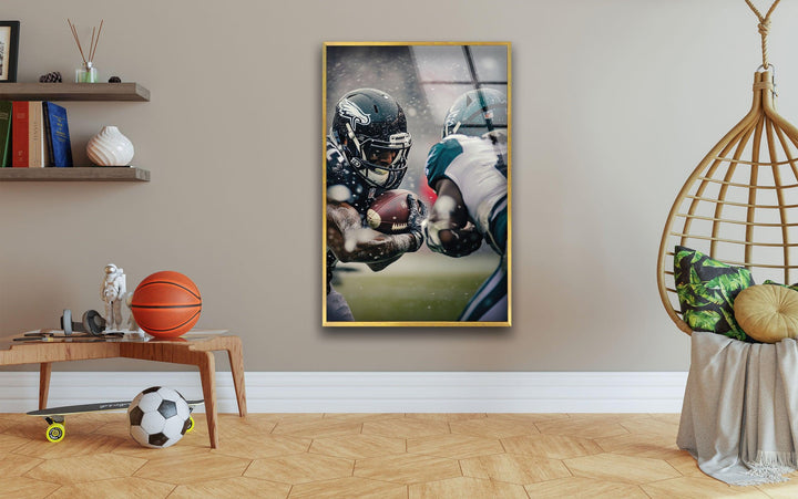 Philadelphia Eagles NFL Glass Wall Art glass pictures for Wall, glass prints wall art
