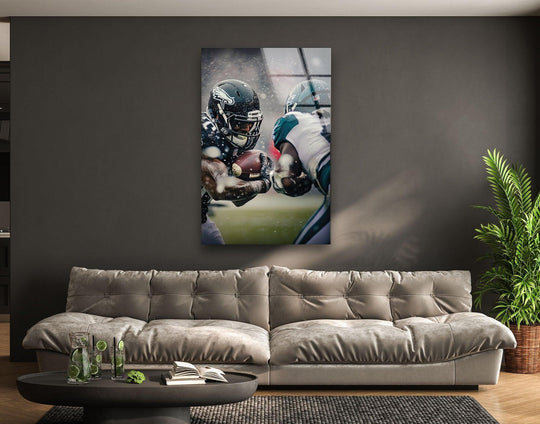 Philadelphia Eagles NFL Glass Wall Art glass wall decor, glass wall art decor

