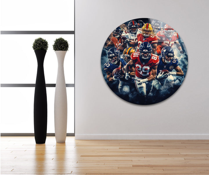NFL Team Glass Wall Art glass pictures for Wall, glass prints wall art
