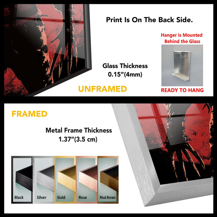 Nightmare on Elmstreet Art Glass Wall Art